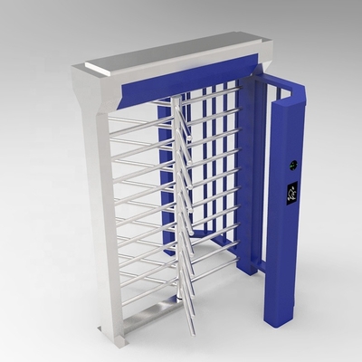 Pedestrian Entrance Control Security Gate Full Height Turnstile