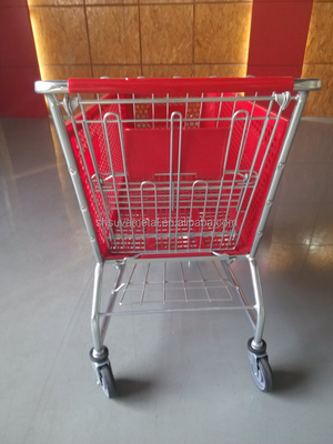 WalMart style Plastic shopping cart, wholesale plastic hand shopping trolley