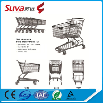 Carrefour Shopping Trolley Cart Used Supermarket Trolley Anti-bumper plastic parts