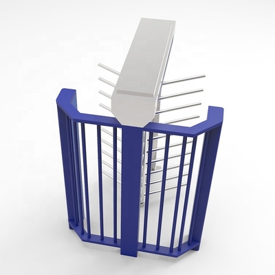Pedestrian Entrance Control Security Gate Full Height Turnstile