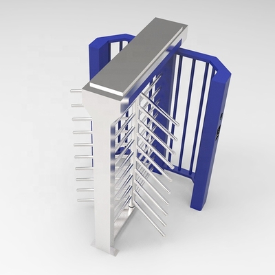 Pedestrian Entrance Control Security Gate Full Height Turnstile