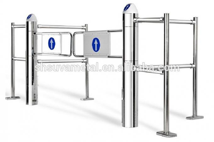 Porta da barreira do balanço de Polo do supermercado pedestre da entrada única