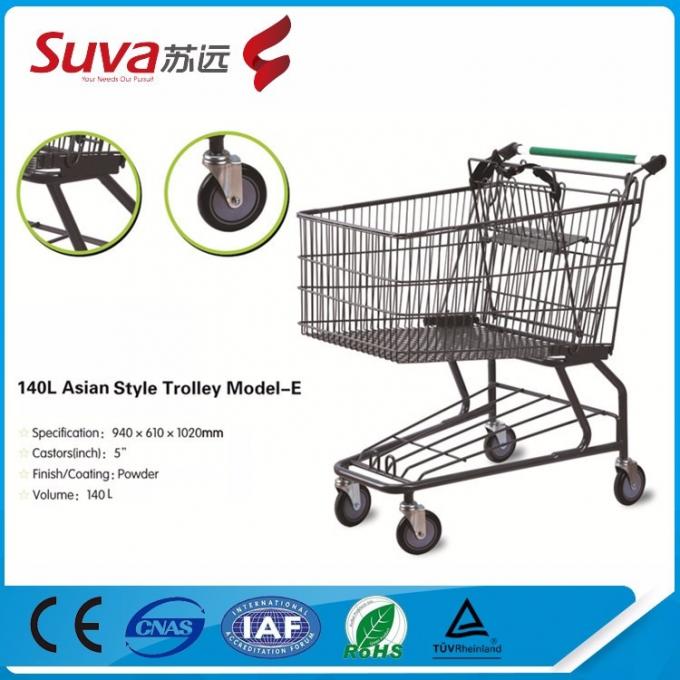Trole de alta qualidade por atacado da mão do supermercado do preço de fábrica do trole da compra do carro de Smart do supermercado